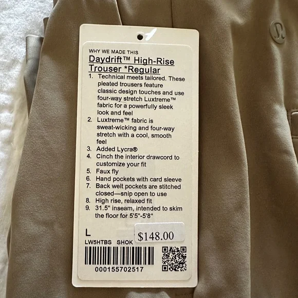 lululemon athletica Sheer Oak Wide-Leg Pants - Picture 5 of 8